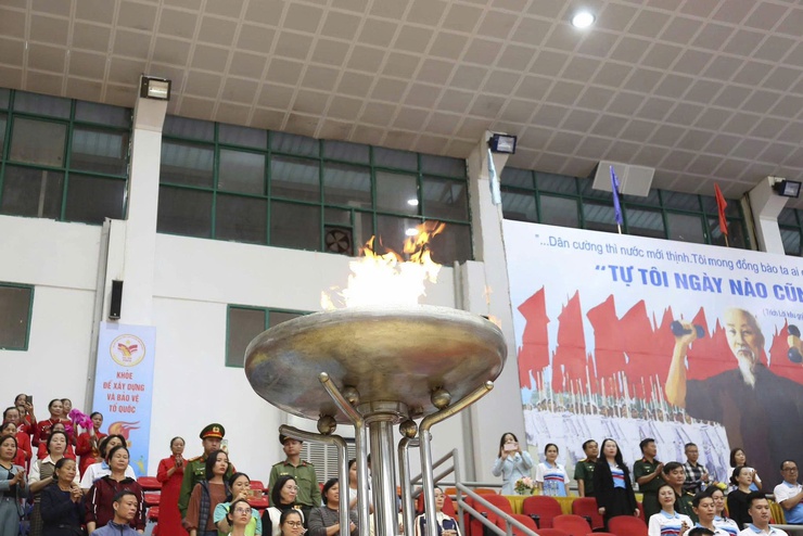 XÃ SÓC SƠN TƯNG BỪNG KHAI MẠC ĐẠI HỘI THỂ DỤC THỂ THAO LẦN THỨ NHẤT NĂM 2025.- Ảnh 4.