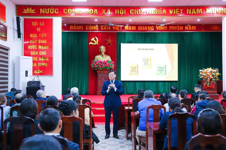 Xã Thượng Phúc hưởng ứng Ngày Pháp luật Việt Nam, tuyên truyền Pháp luật, tập huấn kỹ năng hoà giải ở cơ sở- Ảnh 4.