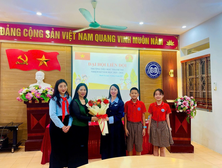 XÃ THANH TRÌ CHỈ ĐẠO TỔ CHỨC THÀNH CÔNG ĐẠI HỘI LIÊN ĐỘI CÁC TRƯỜNG TIỂU HỌC, THCS TRÊN ĐỊA BÀN- Ảnh 1.