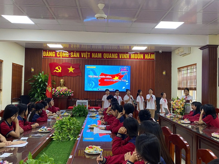 XÃ THANH TRÌ CHỈ ĐẠO TỔ CHỨC THÀNH CÔNG ĐẠI HỘI LIÊN ĐỘI CÁC TRƯỜNG TIỂU HỌC, THCS TRÊN ĐỊA BÀN- Ảnh 3.