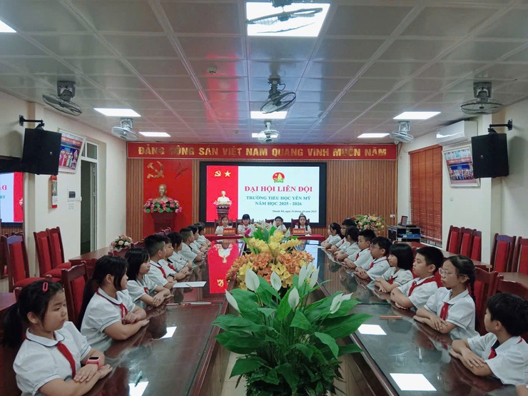 XÃ THANH TRÌ CHỈ ĐẠO TỔ CHỨC THÀNH CÔNG ĐẠI HỘI LIÊN ĐỘI CÁC TRƯỜNG TIỂU HỌC, THCS TRÊN ĐỊA BÀN- Ảnh 6.