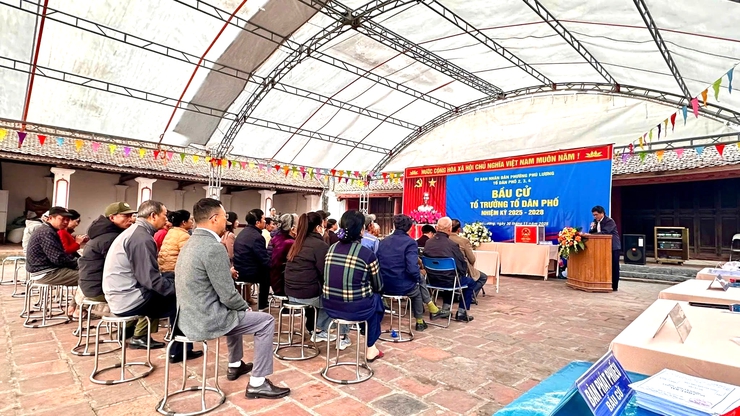 Phường Phú Lương hoàn thành Bầu cử Tổ trưởng Tổ dân phố 1 đến 22, nhiệm kỳ 2025-2028 bảo đảm dân chủ, đúng quy định- Ảnh 1.