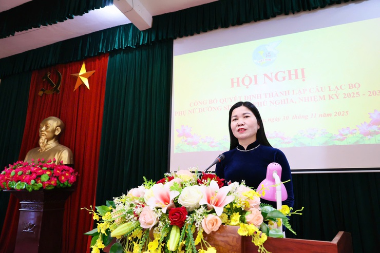 Hội LHPN xã Phú Nghĩa: Công bố quyết định thành lập Câu lạc bộ Phụ nữ dưỡng sinh nhiệm kỳ 2025 - 2030- Ảnh 18.