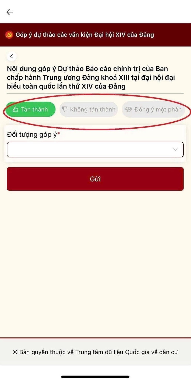 TOÀN ĐẢNG, TOÀN DÂN, TOÀN QUÂN XÃ BÌNH MINH PHÁT HUY TRÍ TUỆ, TÂM HUYẾT, GÓP Ý VÀO CÁC DỰ THẢO VĂN KIỆN ĐẠI HỘI XIV CỦA ĐẢNG QUA ỨNG DỤNG VNeID- Ảnh 4.