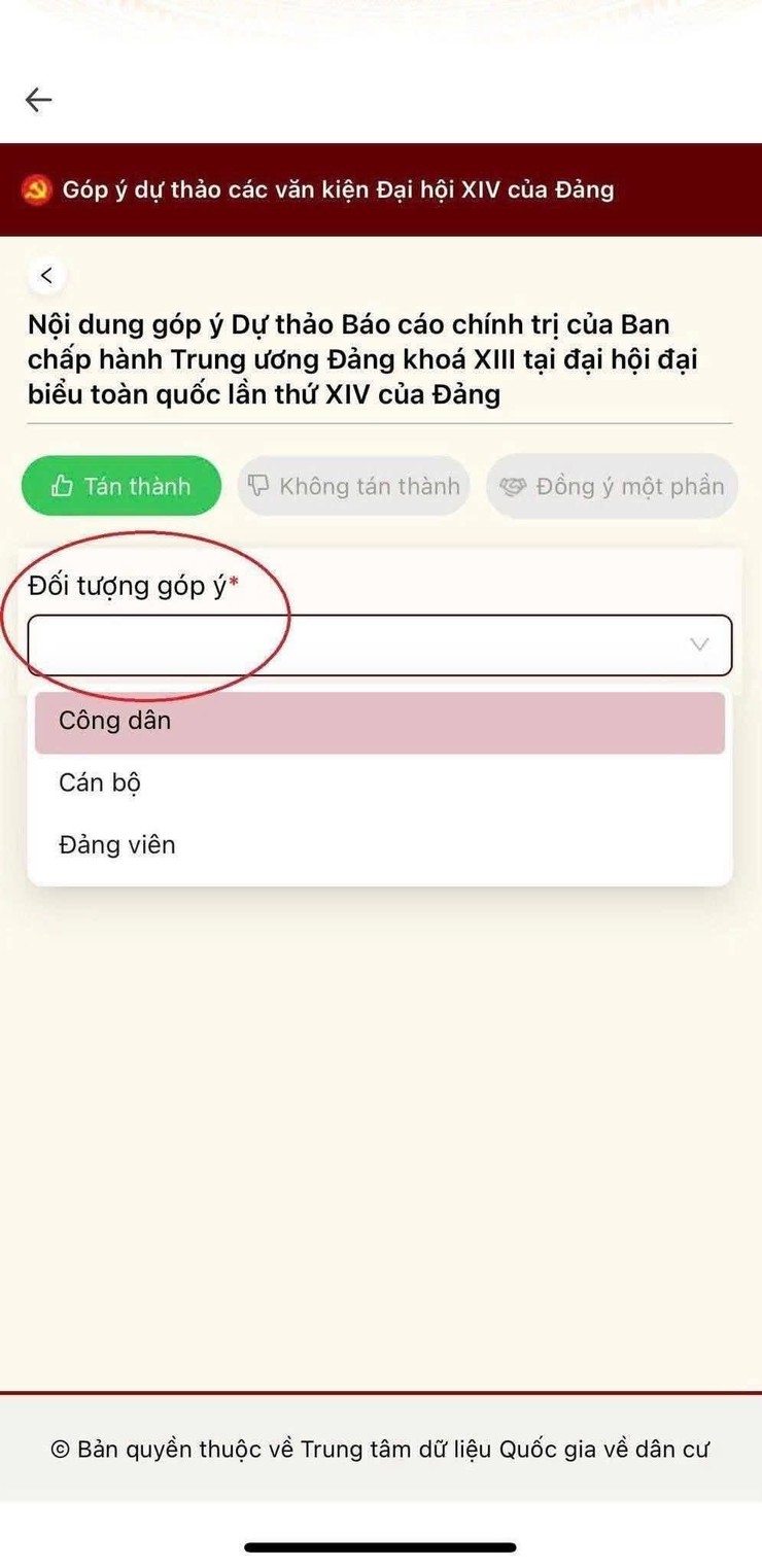 TOÀN ĐẢNG, TOÀN DÂN, TOÀN QUÂN XÃ BÌNH MINH PHÁT HUY TRÍ TUỆ, TÂM HUYẾT, GÓP Ý VÀO CÁC DỰ THẢO VĂN KIỆN ĐẠI HỘI XIV CỦA ĐẢNG QUA ỨNG DỤNG VNeID- Ảnh 3.
