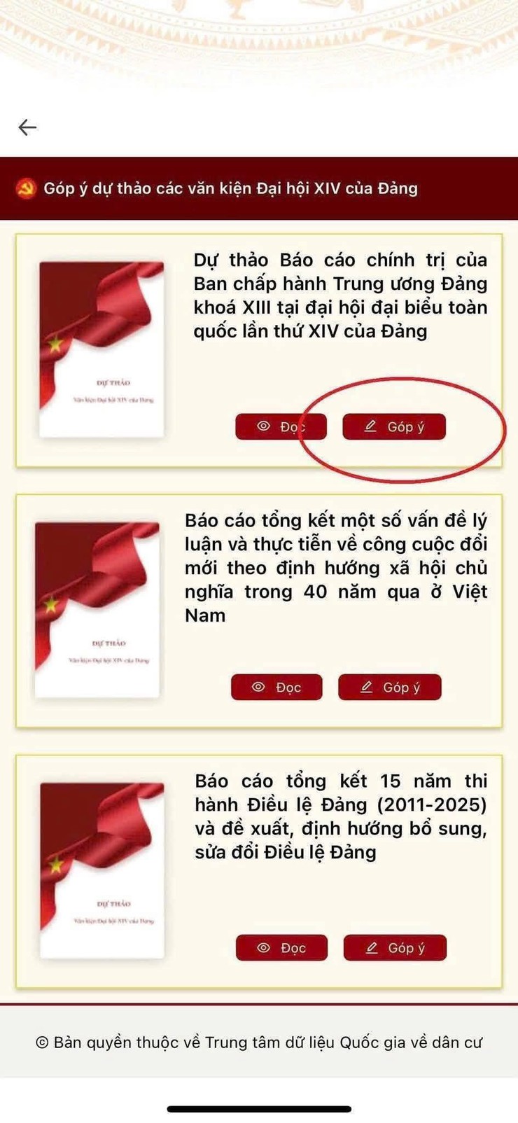 TOÀN ĐẢNG, TOÀN DÂN, TOÀN QUÂN XÃ BÌNH MINH PHÁT HUY TRÍ TUỆ, TÂM HUYẾT, GÓP Ý VÀO CÁC DỰ THẢO VĂN KIỆN ĐẠI HỘI XIV CỦA ĐẢNG QUA ỨNG DỤNG VNeID- Ảnh 2.