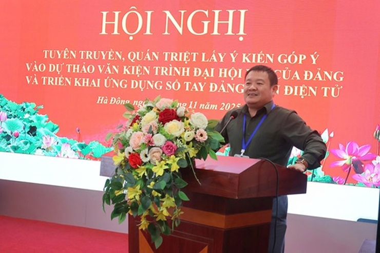 Tuyên truyền, quán triệt và lấy ý kiến đóng góp vào Dự thảo các văn kiện trình Đại hội đại biểu toàn quốc lần thứ XIV của Đảng- Ảnh 1.