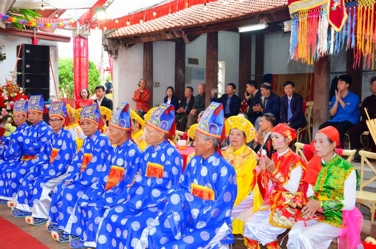 Lễ hội truyền thống Đình Thanh Vị - phường Tùng Thiện năm 2025- Ảnh 5.