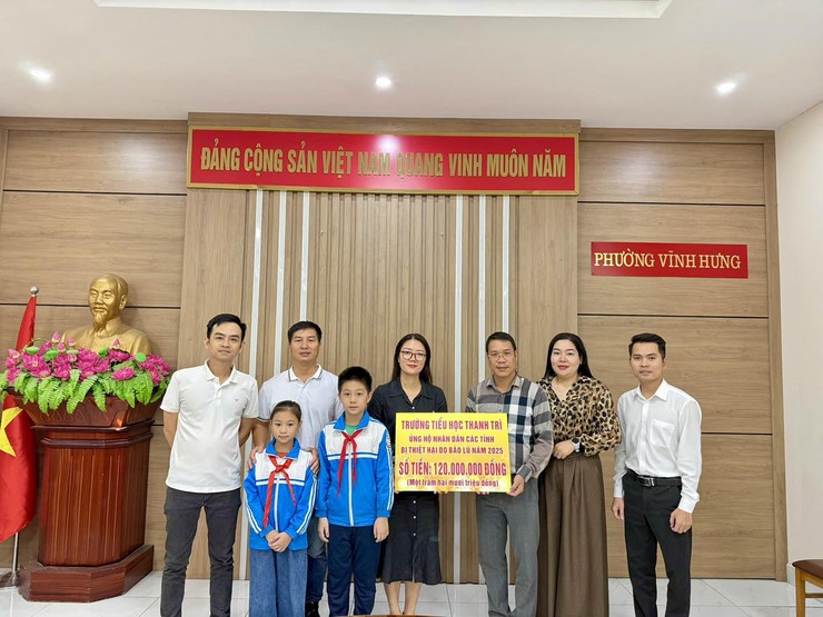 LAN TỎA YÊU THƯƠNG – TRƯỜNG TIỂU HỌC THANH TRÌ CHUNG TAY ỦNG HỘ ĐỒNG BÀO VÙNG BÃO LŨ- Ảnh 2.