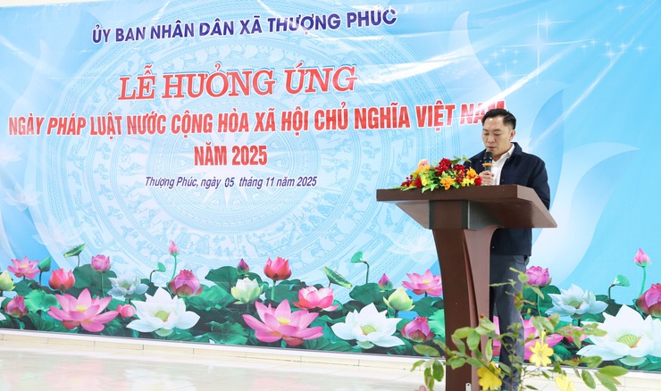 Xã Thượng Phúc hưởng ứng Ngày pháp luật nước Cộng hòa xã hội Chủ nghĩa Việt Nam- Ảnh 3.
