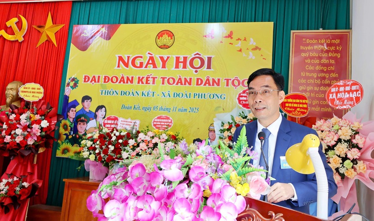 Sôi nổi Ngày hội đại đoàn kết thôn Đoàn Kết, xã Đoài Phương- Ảnh 2.