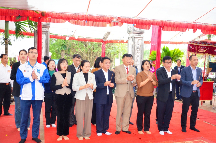 Lễ hội truyền thống Đình Thanh Vị - phường Tùng Thiện năm 2025- Ảnh 1.