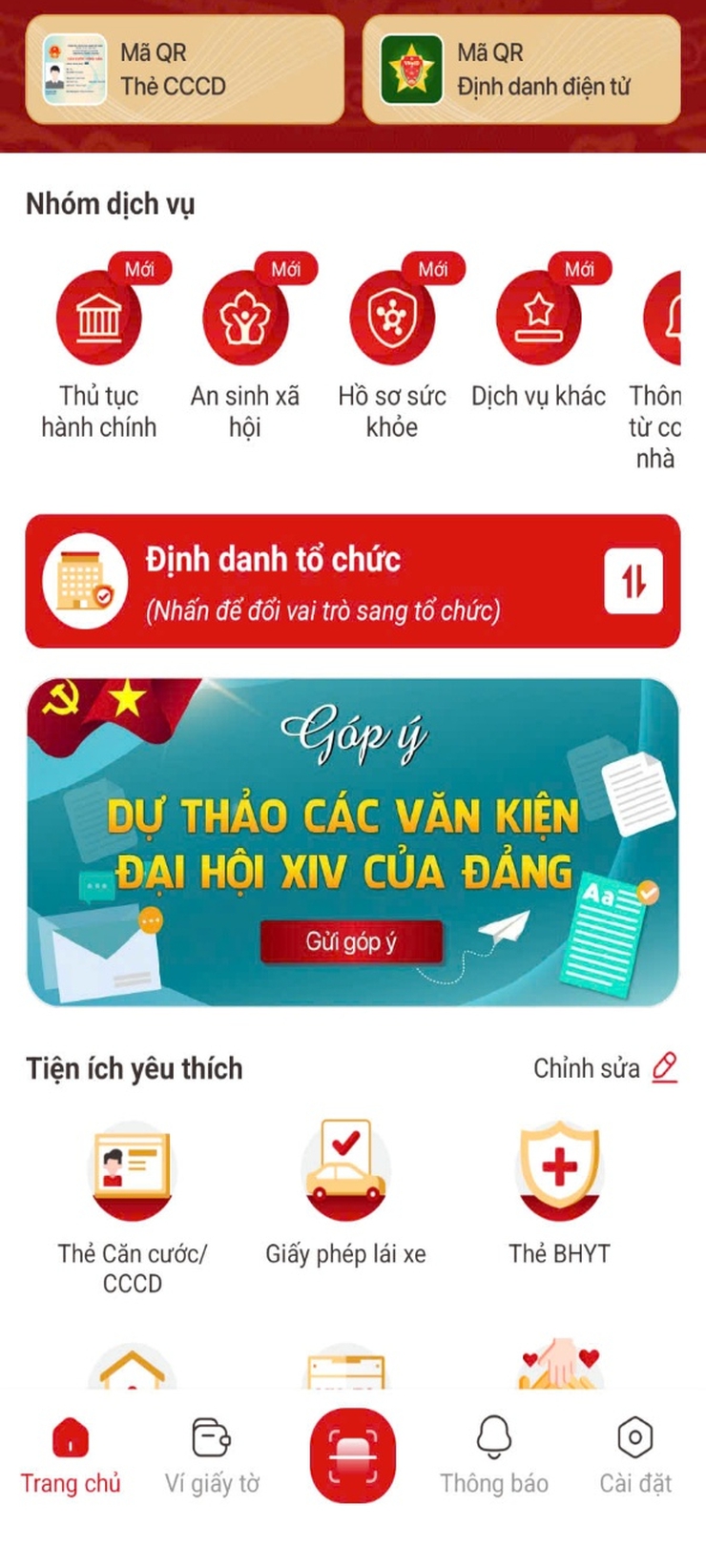 Hướng dẫn thực hiện góp ý vào dự thảo các văn kiện Đại hội XIV của Đảng trên VNeID- Ảnh 2.