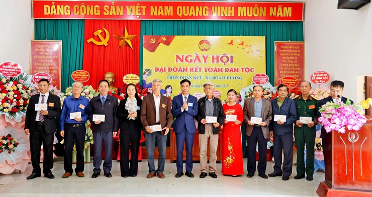 Sôi nổi Ngày hội đại đoàn kết thôn Đoàn Kết, xã Đoài Phương- Ảnh 3.