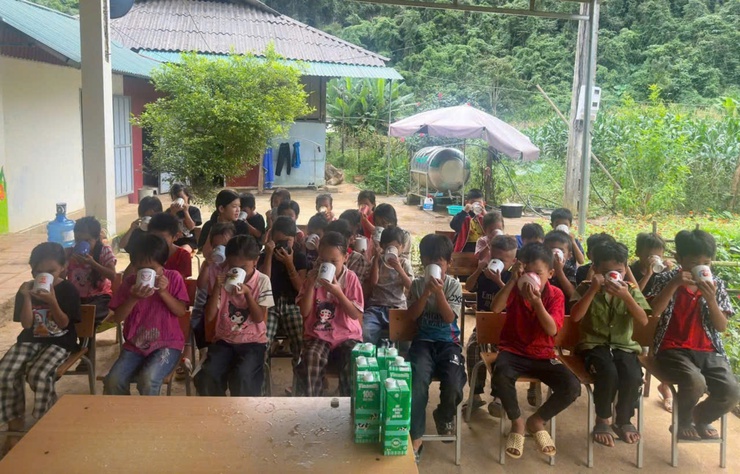 Lan tỏa hành trình xanh từ dự án “Đổi vỏ sữa và pin lấy cây”- Ảnh 2.