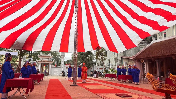 Đền Cầu Trò làng Gia Hoà, xã Phúc Thọ - Di tích Lịch sử Văn hoá cấp Thành phố- Ảnh 2.