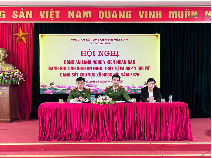 Công an xã Ngọc Hồi: Lắng nghe Nhân dân để phục vụ Nhân dân tốt hơn- Ảnh 13.