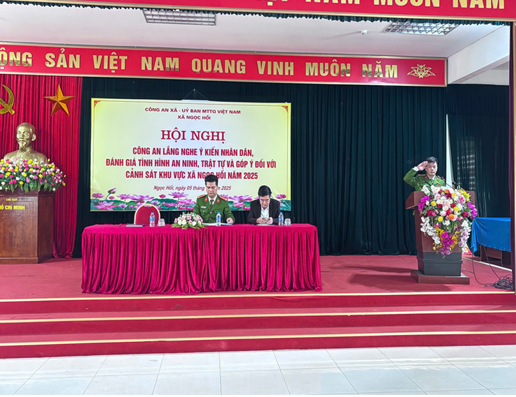 Công an xã Ngọc Hồi: Lắng nghe Nhân dân để phục vụ Nhân dân tốt hơn- Ảnh 4.