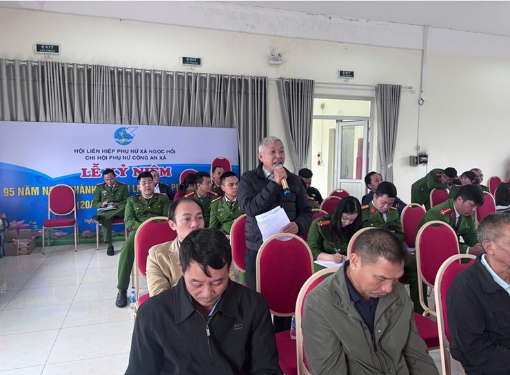 Công an xã Ngọc Hồi: Lắng nghe Nhân dân để phục vụ Nhân dân tốt hơn- Ảnh 7.