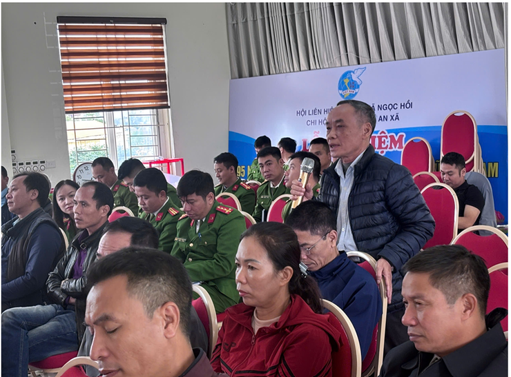 Công an xã Ngọc Hồi: Lắng nghe Nhân dân để phục vụ Nhân dân tốt hơn- Ảnh 9.