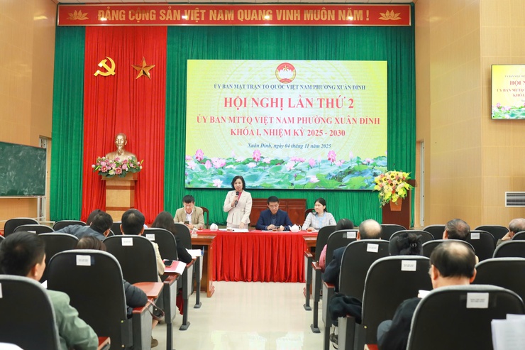 Xuân Đỉnh: đóng góp ý kiến vào Quy chế làm việc và Chương trình hành động toàn khoá của Uỷ ban MTTQ Việt Nam phường- Ảnh 1.