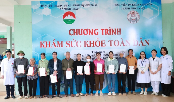 Minh Châu tổ chức khám sức khoẻ định kỳ miễn phí cho toàn dân đợt 4 năm 2025- Ảnh 6.