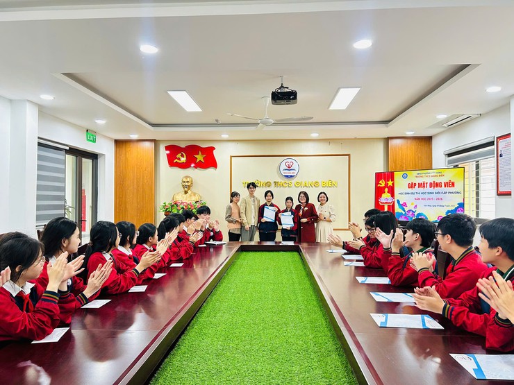 Tự hào và vinh dự: Buổi gặp mặt đội tuyển học sinh giỏi cấp phường năm học 2025 - 2026- Ảnh 6.