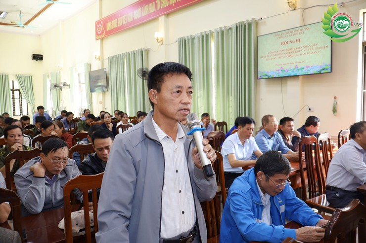 Công an xã Phú Cát tổ chức hội nghị công an lắng nghe ý kiến nhân dân năm 2025- Ảnh 6.