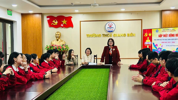 Tự hào và vinh dự: Buổi gặp mặt đội tuyển học sinh giỏi cấp phường năm học 2025 - 2026- Ảnh 3.