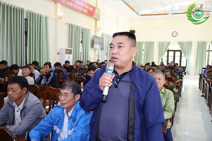 Công an xã Phú Cát tổ chức hội nghị công an lắng nghe ý kiến nhân dân năm 2025- Ảnh 8.