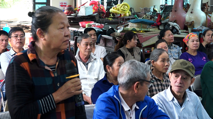 XÃ DÂN HÒA: TỔ CHỨC HỘI NGHỊ LẤY Ý KIẾN NHÂN DÂN VỀ DỰ THẢO PHƯƠNG ÁN BỒI THƯỜNG, HỖ TRỢ, GIẢI PHÓNG MẶT BẰNG THỰC HIỆN CÁC DỰ ÁN PHÁT TRIỂN HẠ TẦNG- Ảnh 3.