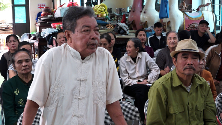 XÃ DÂN HÒA: TỔ CHỨC HỘI NGHỊ LẤY Ý KIẾN NHÂN DÂN VỀ DỰ THẢO PHƯƠNG ÁN BỒI THƯỜNG, HỖ TRỢ, GIẢI PHÓNG MẶT BẰNG THỰC HIỆN CÁC DỰ ÁN PHÁT TRIỂN HẠ TẦNG- Ảnh 4.