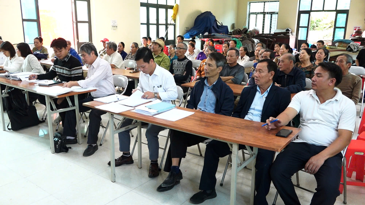 XÃ DÂN HÒA: TỔ CHỨC HỘI NGHỊ LẤY Ý KIẾN NHÂN DÂN VỀ DỰ THẢO PHƯƠNG ÁN BỒI THƯỜNG, HỖ TRỢ, GIẢI PHÓNG MẶT BẰNG THỰC HIỆN CÁC DỰ ÁN PHÁT TRIỂN HẠ TẦNG- Ảnh 2.