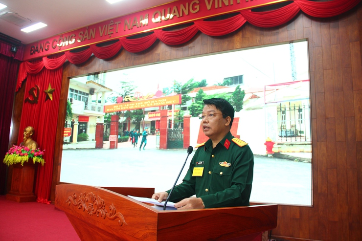 Xã Thạch Thất khai mạc diễn tập tác chiến phòng thủ- Ảnh 2.