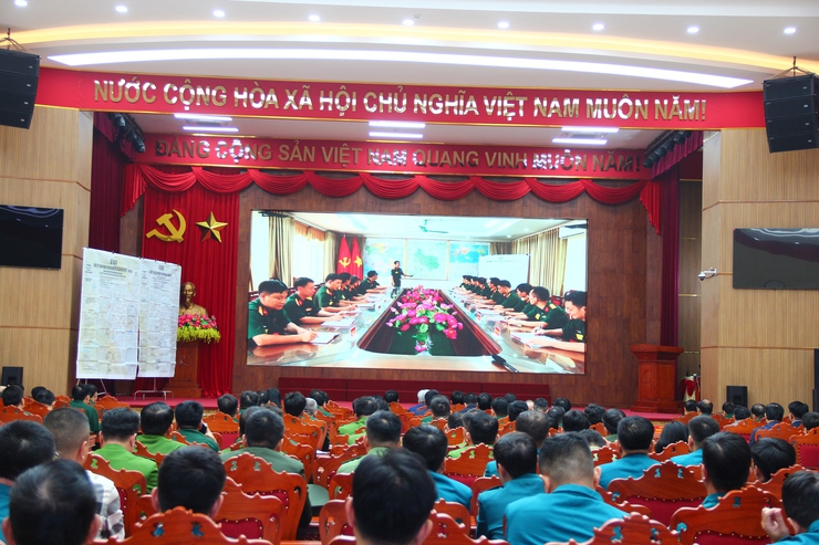 Xã Thạch Thất khai mạc diễn tập tác chiến phòng thủ- Ảnh 7.