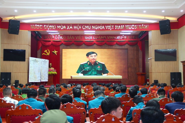 Xã Thạch Thất khai mạc diễn tập tác chiến phòng thủ- Ảnh 6.