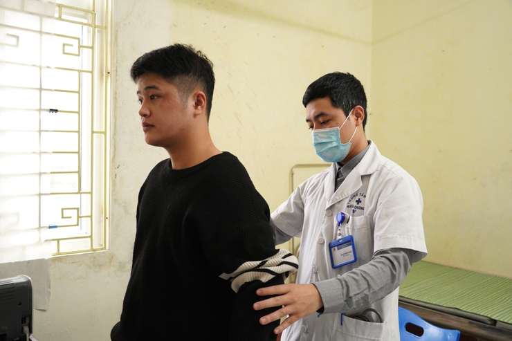 Chương Mỹ khám sơ tuyển sức khỏe nghĩa vụ quân sự năm 2026 – ngày đầu tiên diễn ra nghiêm túc, đúng quy định- Ảnh 9.