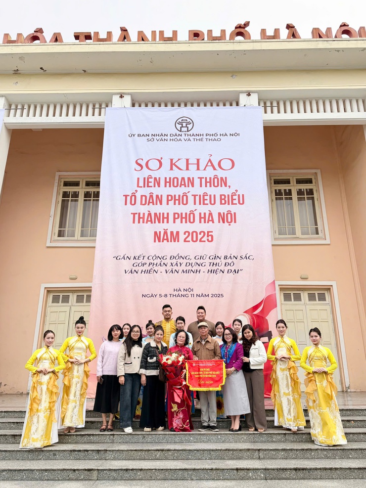 PHƯỜNG CỬA NAM THAM GIA LIÊN HOAN THÔN, TỔ DÂN PHỐ TIÊU BIỂU THÀNH PHỐ HÀ NỘI NĂM 2025- Ảnh 1.