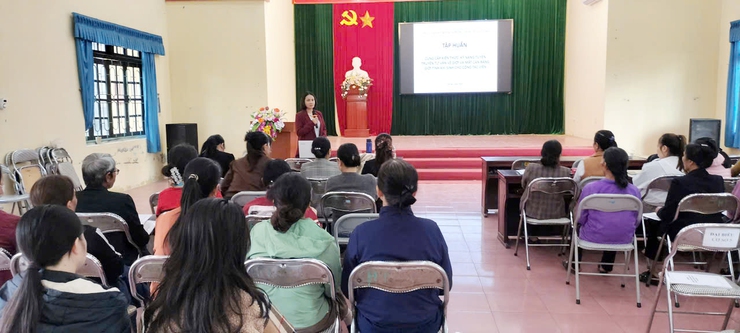 Xã Thượng Phúc tập huấn kiến thức, kỹ năng tuyên truyền tư vấn về giới và mất cân bằng giới tính khi sinh- Ảnh 1.