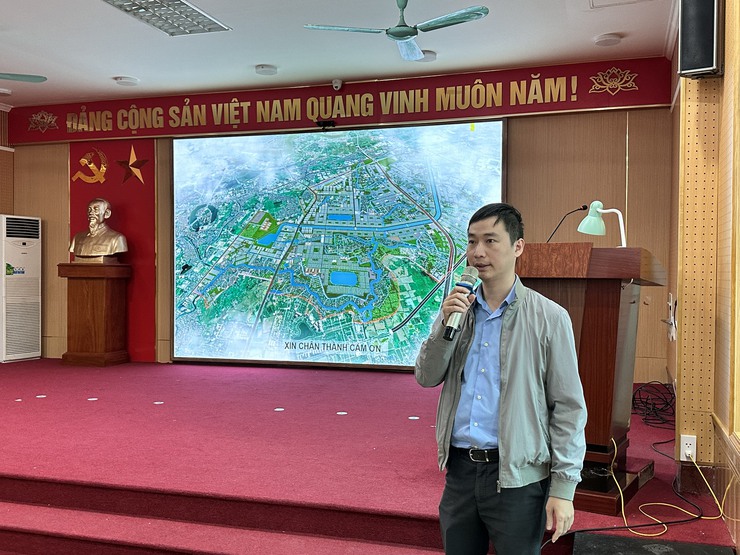 Xã Đại Thanh tham gia góp ý Quy hoạch phân khu đô thị thể thao Olympic – Khu A, tỷ lệ 1/2000- Ảnh 3.
