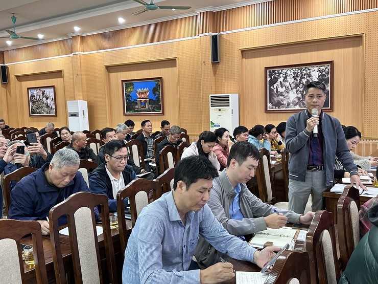 Xã Đại Thanh tham gia góp ý Quy hoạch phân khu đô thị thể thao Olympic – Khu A, tỷ lệ 1/2000- Ảnh 4.