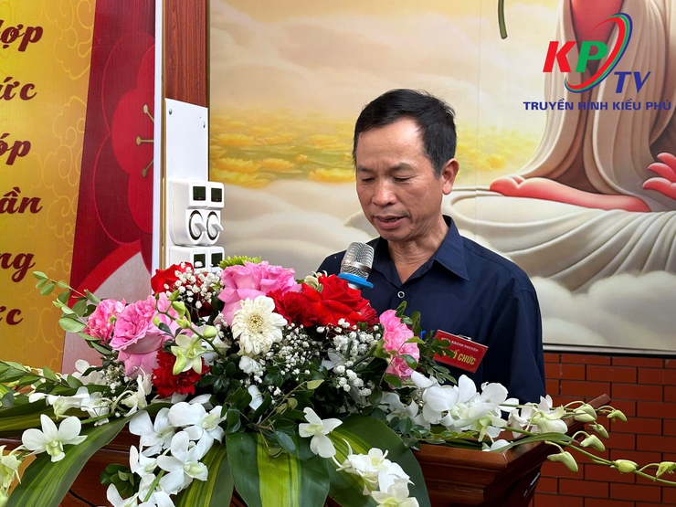 Đông đảo tăng ni, phật tử chùa Khánh Nguyên xóm đầu làng thôn Phú Mỹ tổ chức Lễ khánh thành chùa Khánh Nguyên- Ảnh 8.