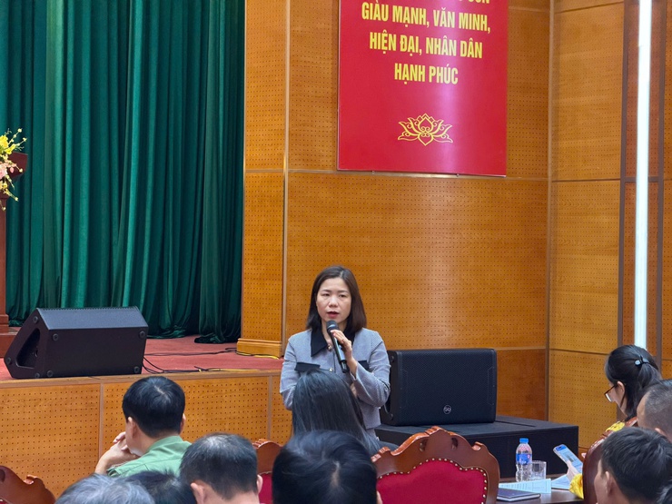 XÃ SÓC SƠN TỔ CHỨC HỘI NGHỊ THẨM ĐỊNH CÁC DANH HIỆU VĂN HÓA NĂM 2025- Ảnh 2.