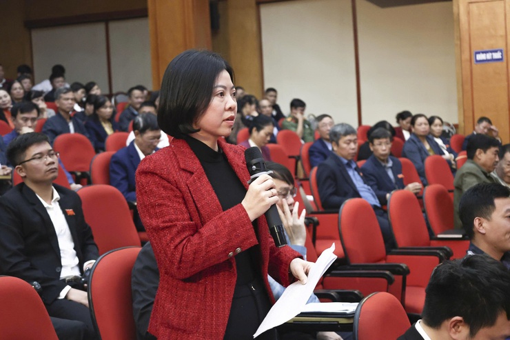 HĐND xã Thường Tín tổ chức Kỳ họp chuyên đề và Phiên giải trình năm 2025- Ảnh 12.