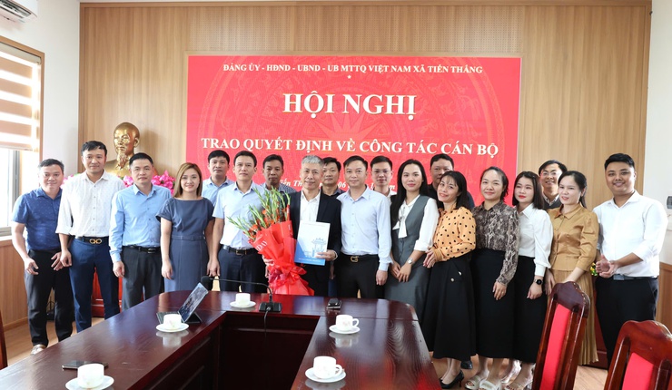 Xã Tiến Thắng bổ nhiệm Phó Giám đốc Ban Quản lý dự án Đầu tư - Hạ tầng- Ảnh 6.