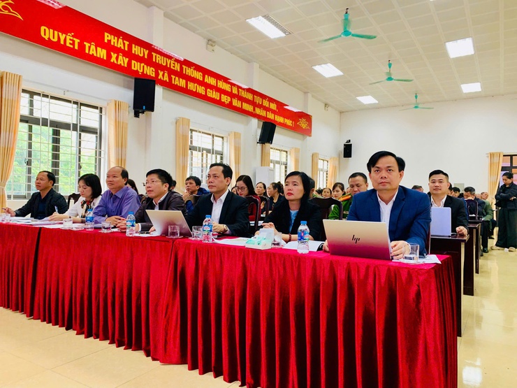 Xã Tam Hưng tổ chức lấy ý kiến cộng đồng về quy hoạch phân khu đô thị thể thao Olyimpic – Khu A, B, D tỷ lệ 1/2000- Ảnh 1.