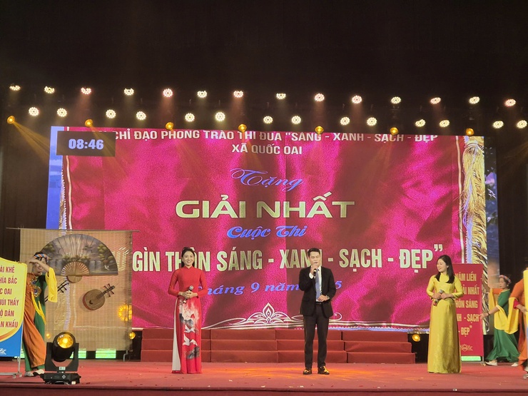 Xã Quốc Oai tổ dân phố văn hoá tiêu biểu TP Hà Nội năm 2025- Ảnh 1.