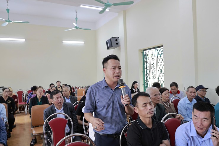 Xã Đa Phúc - Thường trực Đảng ủy làm việc với các thôn Ngọc Hà, Xuân Tảo, Đại Tảo, Ba Hàng, Yên Sào và Lai Cách- Ảnh 6.