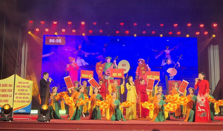 Xã Quốc Oai tổ dân phố văn hoá tiêu biểu TP Hà Nội năm 2025- Ảnh 8.