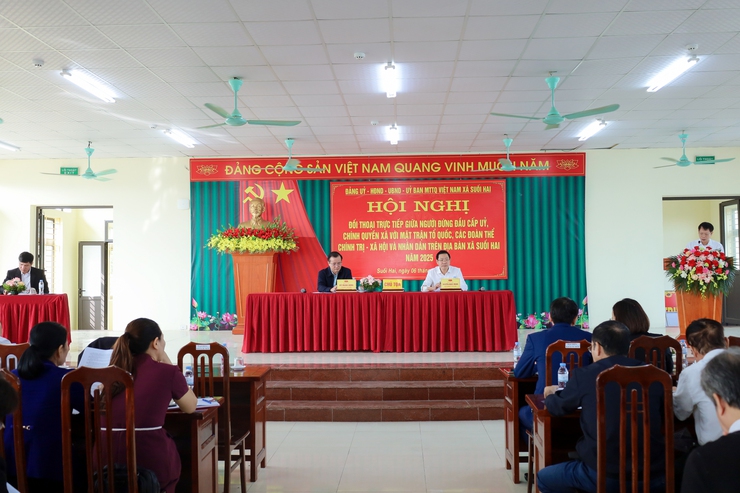 Đối thoại trực tiếp giữa cấp ủy, chính quyền xã Suối Hai với Nhân dân: Lắng nghe để hành động- Ảnh 4.